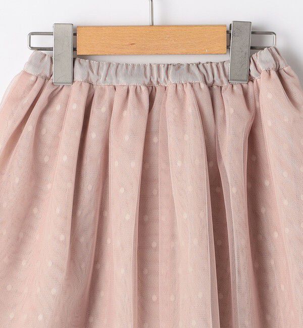 SHIPS KIDS「SHIPS KIDS:100～130cm / チュール スカート」|フレア|