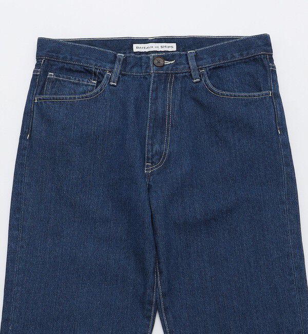 SHIPS「BATEAUX DE SHIPS: 5ポケット ストレート デニム パンツ」|デニム|