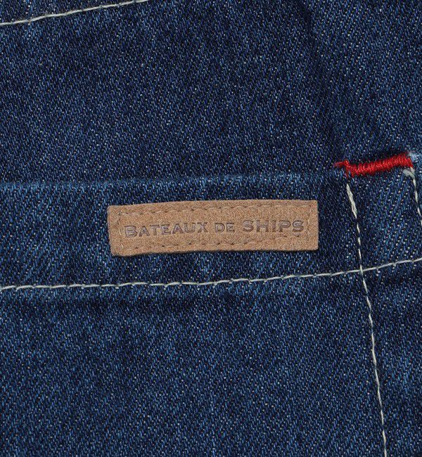 SHIPS「BATEAUX DE SHIPS: 5ポケット ストレート デニム パンツ」|デニム|