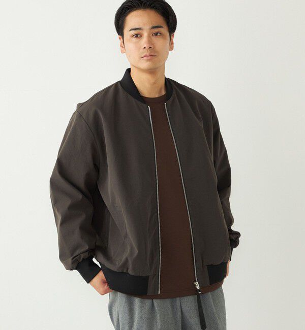 SHIPS Colors 「SHIPS Colors:ボマー ジャケット◇」|ブルゾン・スタジャン|