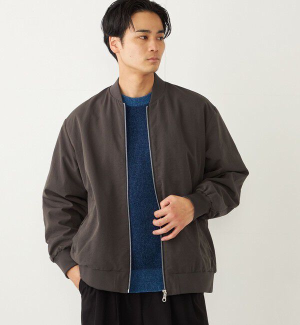 SHIPS Colors 「SHIPS Colors:ボマー ジャケット◇」|ブルゾン・スタジャン|