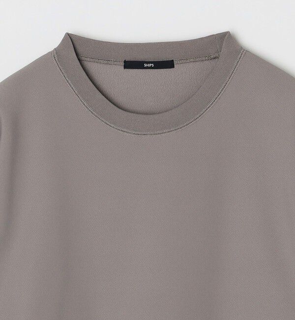 SHIPS「SHIPS: フリース ボンディング カルゼ スウェット」|Tシャツ・カットソー|