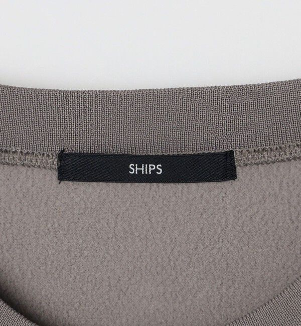 SHIPS「SHIPS: フリース ボンディング カルゼ スウェット」|Tシャツ・カットソー|