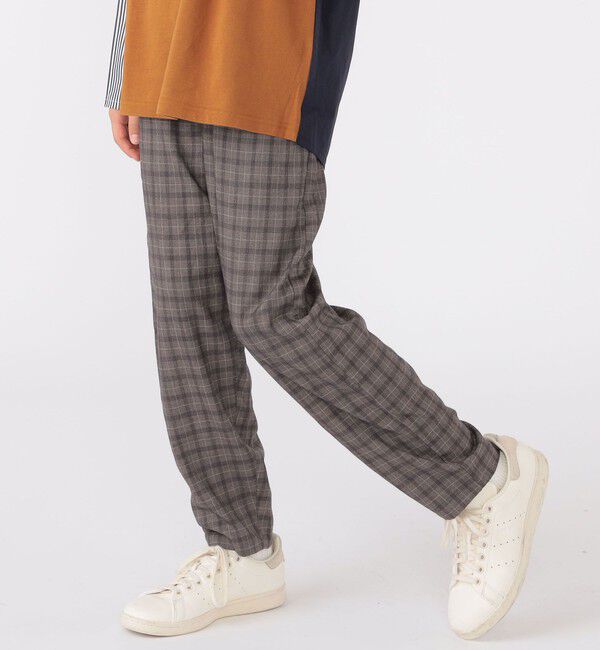 SHIPS KIDS「SHIPS KIDS:140～160cm / チェック テーパード パンツ」|その他|