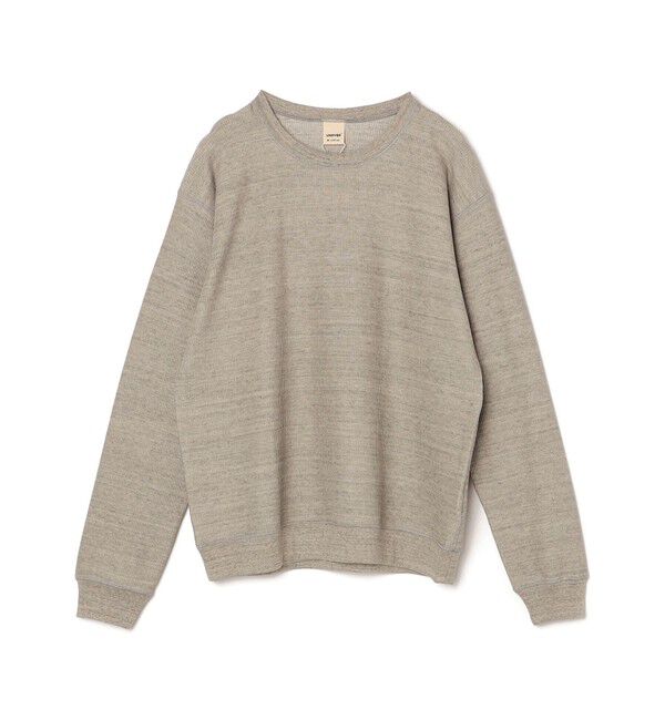 SHIPS Days「【SHIPS DAYS別注】UNDYED: ワッフル リブ クルー」|Tシャツ・カットソー|グレー