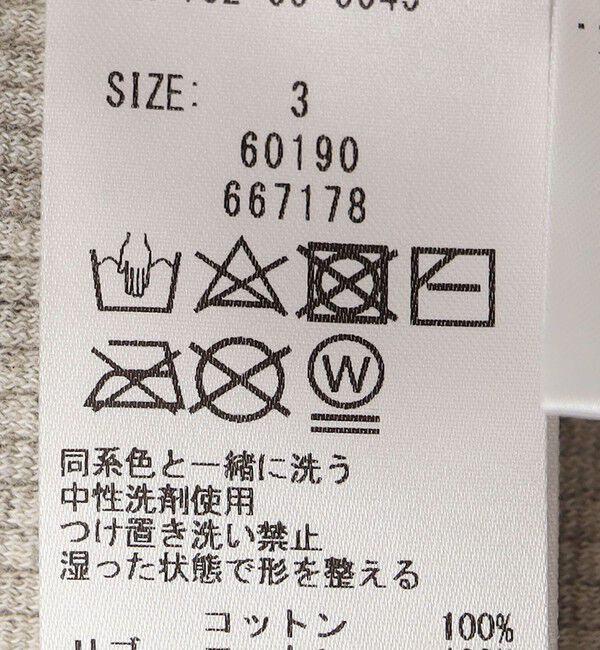 SHIPS Days「【SHIPS DAYS別注】UNDYED: ワッフル リブ クルー」|Tシャツ・カットソー|