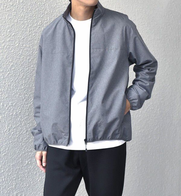 SHIPS any「SHIPS any: 〈撥水/防風/洗濯機可能〉オールウェザー スタンド ジップ ブルゾン◇」|ブルゾン・スタジャン|グレー