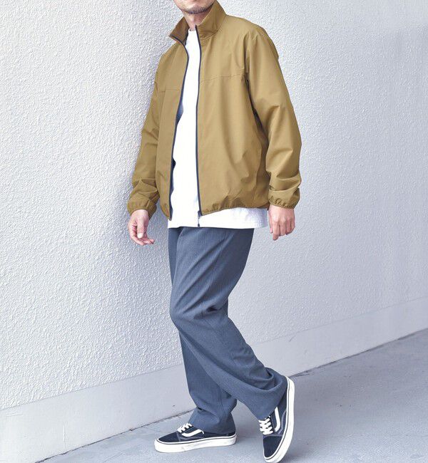 SHIPS any「SHIPS any: 〈撥水/防風/洗濯機可能〉オールウェザー スタンド ジップ ブルゾン◇」|ブルゾン・スタジャン|
