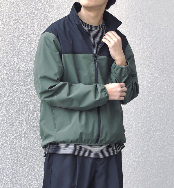 SHIPS any「SHIPS any: 〈撥水/防風/洗濯機可能〉オールウェザー スタンド ジップ ブルゾン◇」|ブルゾン・スタジャン|オリーブ