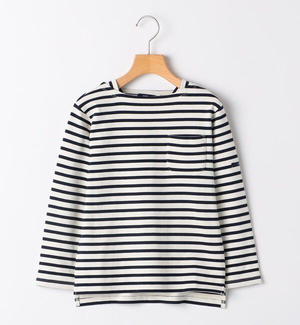 SHIPS KIDS「SHIPS KIDS:100～130cm / ボーダー 長袖 TEE」|Tシャツ・カットソー|