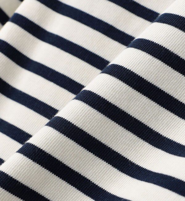 SHIPS KIDS「SHIPS KIDS:100～130cm / ボーダー 長袖 TEE」|Tシャツ・カットソー|