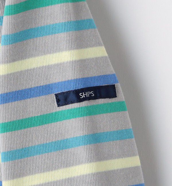 SHIPS KIDS「SHIPS KIDS:100～130cm / ボーダー 長袖 TEE」|Tシャツ・カットソー|