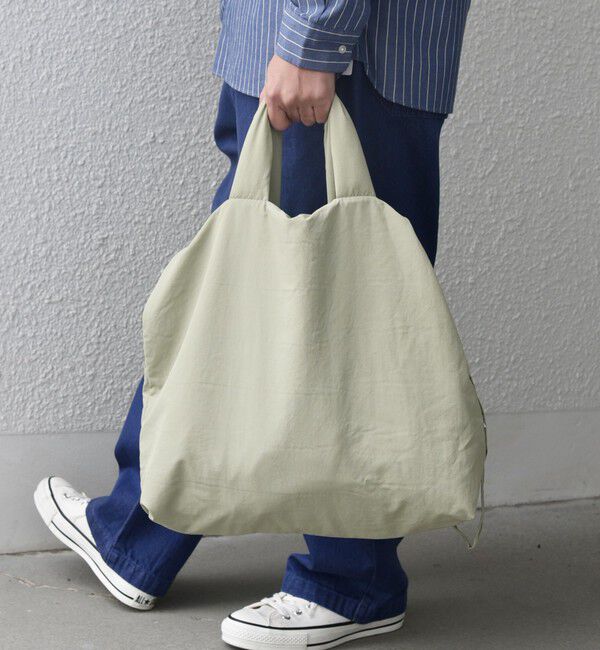 SHIPS any「SHIPS any: 3WAY ナイロン ギャザー ショルダーバッグ (ユニセックス)◇」|ショルダー・メッセンジャー|