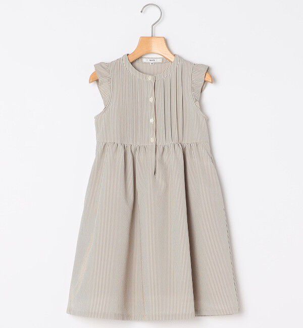 SHIPS KIDS「SHIPS KIDS:140～150cm /〈UVカット/吸水速乾〉ドライタッチ ワンピース」|ワンピース|ベージュ系