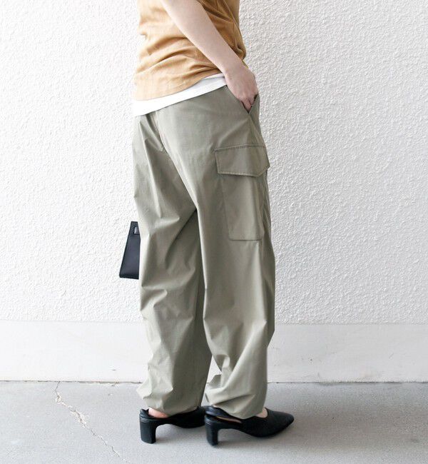 SHIPS any「SHIPS any:〈洗濯機可能〉タイプライター イージー カーゴ パンツ」|カーゴ|