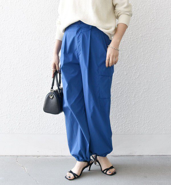 SHIPS any「SHIPS any:〈洗濯機可能〉タイプライター イージー カーゴ パンツ」|カーゴ|