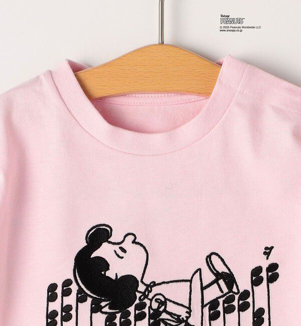 SHIPS KIDS「SHIPS KIDS:80～90cm / スヌーピー 七分袖 TEE」|Tシャツ・カットソー|