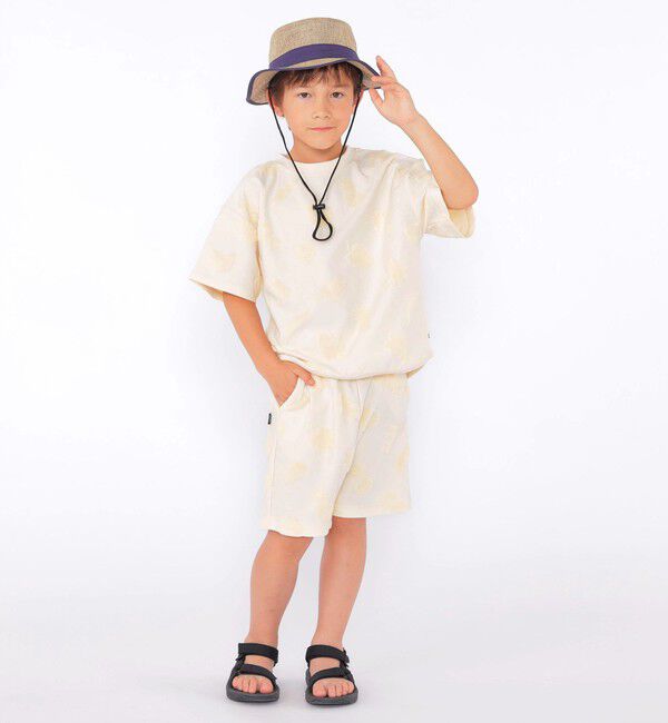 SHIPS KIDS「SHIPS KIDS:100～130cm / パイル ジャカード TEE」|Tシャツ・カットソー|