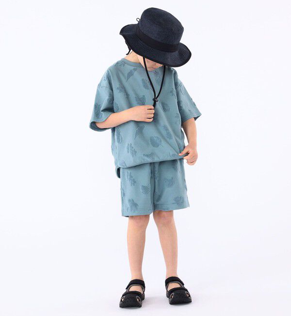 SHIPS KIDS「SHIPS KIDS:100～130cm / パイル ジャカード TEE」|Tシャツ・カットソー|