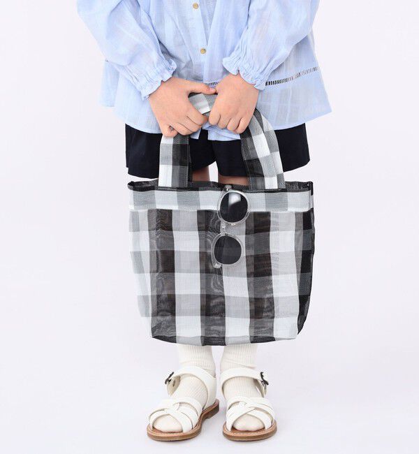 SHIPS KIDS「Diminutivo:メッシュ メルカード ブロックス トートバッグ」|トートバッグ|