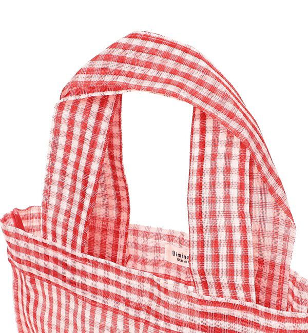 SHIPS KIDS「Diminutivo:メッシュ メルカード ギンガム トートバッグ」|トートバッグ|