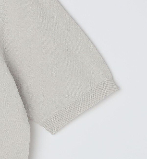 SHIPS「SHIPS: リネン&times;TEXBRID ニット ポロシャツ」|ニット・セーター|