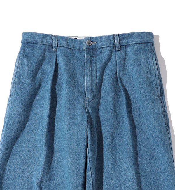 SHIPS「Southwick: Gate Label デニム イージー 1プリーツ パンツ」|デニム|