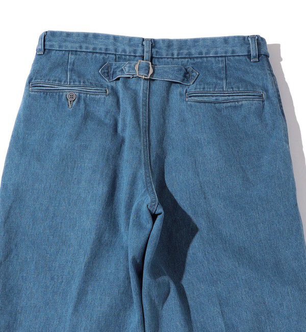 SHIPS「Southwick: Gate Label デニム イージー 1プリーツ パンツ」|デニム|