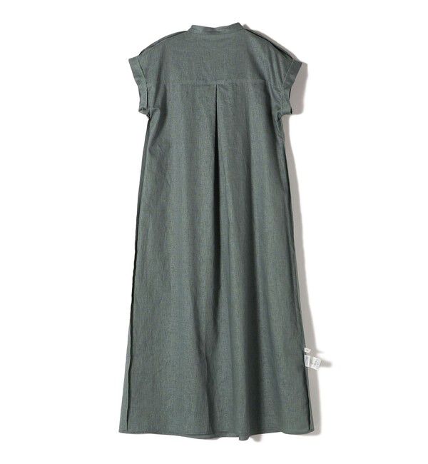 SHIPS for women「《予約》【WEB限定】〈手洗い可能〉リネン レーヨン コーティング ワンピース」|ワンピース|
