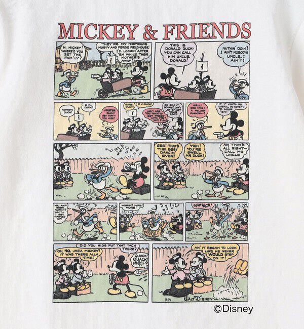 SHIPS Colors 「SHIPS Colors:80～130cm / ミッキーマウス プリント Tシャツ」|Tシャツ・カットソー|