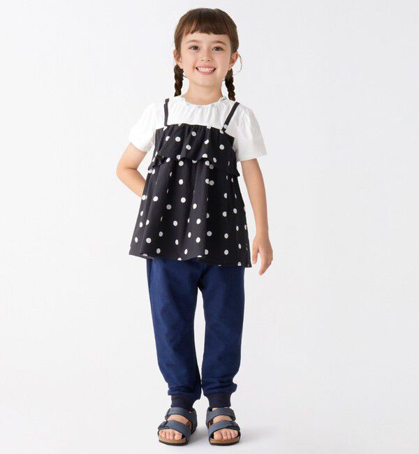 SHIPS Colors 「SHIPS Colors:80～130cm / 2WAY ドット チュニック」|Tシャツ・カットソー|