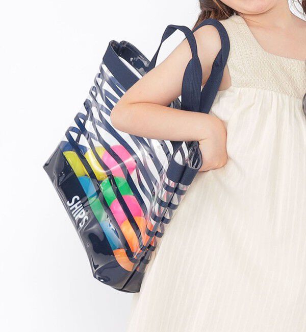 SHIPS KIDS「SHIPS KIDS:ビーチ バック」|トートバッグ|ネイビー