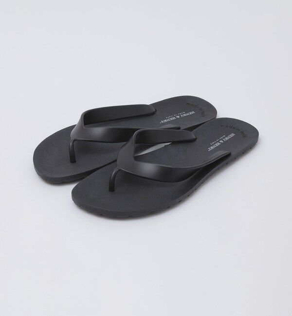 SHIPS Colors 「HENRY＆HENRY:フリッパー」|サンダル|ブラック