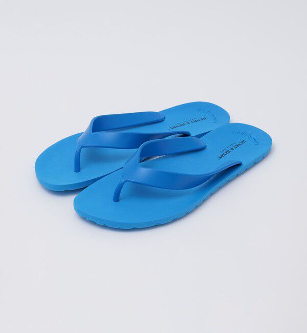 SHIPS Colors 「HENRY＆HENRY:フリッパー」|サンダル|ブルー