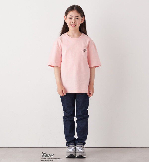 SHIPS any「SHIPS any: SNOOPY コラボ ワンポイント カラー 刺繍 Tシャツ◇」|Tシャツ・カットソー|