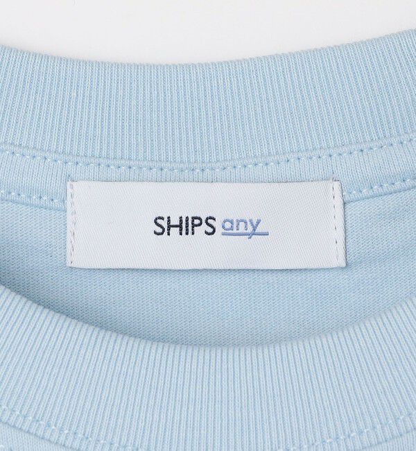 SHIPS any「SHIPS any: SNOOPY コラボ ワンポイント カラー 刺繍 Tシャツ◇」|Tシャツ・カットソー|