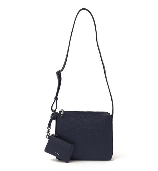 SHIPS any「SHIPS any: スプリット レザー ミディアム ショルダーバッグ (カードケース付き)◇」|ショルダー・メッセンジャー|