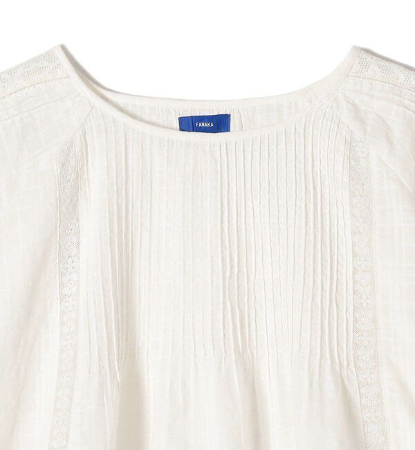 SHIPS for women「Fanaka:〈手洗い可能〉ピンタック ベル スリーブ ブラウス」|シャツ・ブラウス|