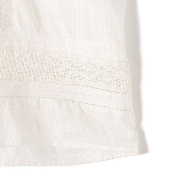 SHIPS for women「Fanaka:〈手洗い可能〉ピンタック ベル スリーブ ブラウス」|シャツ・ブラウス|