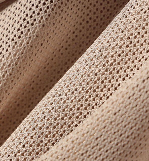 SHIPS for women「troisiemeCHACO:〈洗濯機可能〉メッシュ 半袖 ジャケット」|テーラードジャケット|