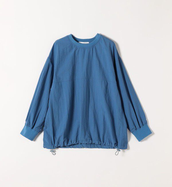 quaranciel「quaranciel:〈多機能/洗濯機可能〉ナイロン タスラン ドロスト ルーズ プルオーバー」|プルオーバー|