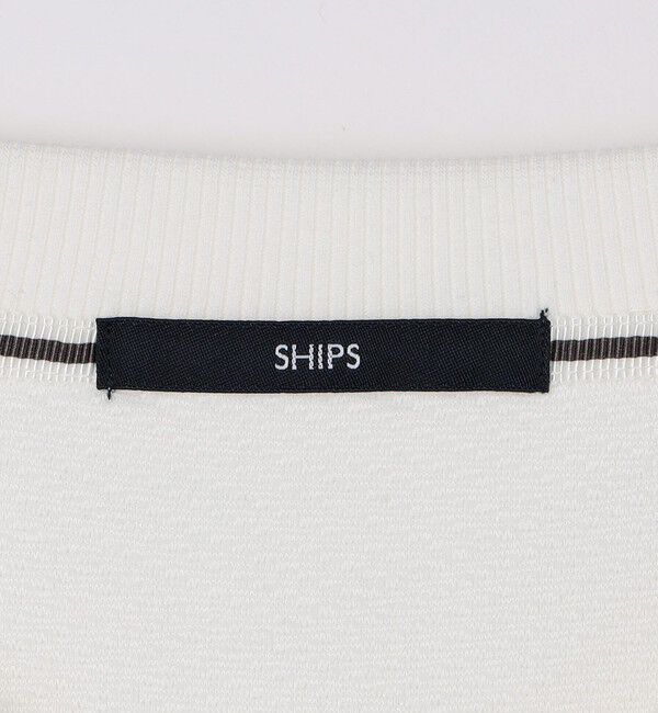 SHIPS「SHIPS: ジャカード ライト ロングスリーブ プルオーバー」|Tシャツ・カットソー|