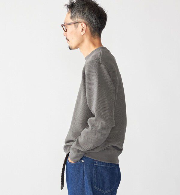 SHIPS「SHIPS: ジャカード ライト ロングスリーブ プルオーバー」|Tシャツ・カットソー|