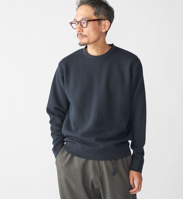 SHIPS「SHIPS: ジャカード ライト ロングスリーブ プルオーバー」|Tシャツ・カットソー|