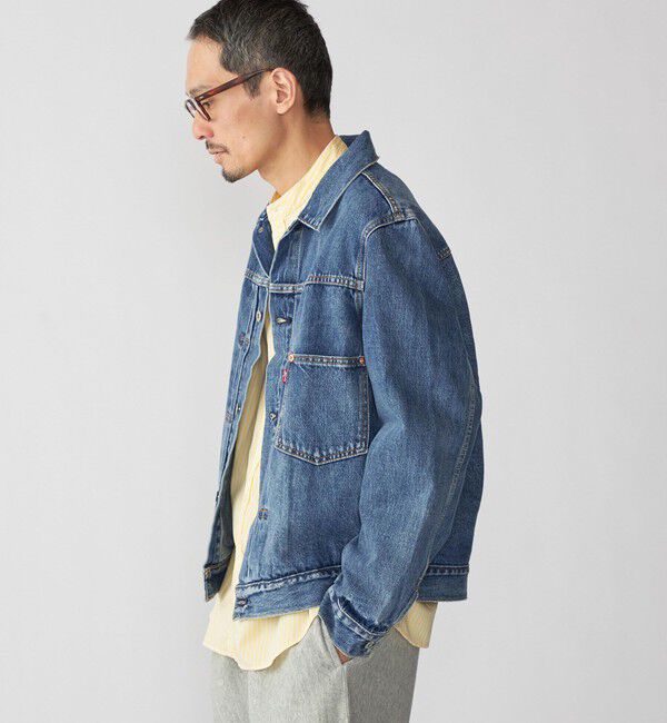 SHIPS「Levi&rsquo;s: TYPE 1 TRUCKER」|ブルゾン・スタジャン|