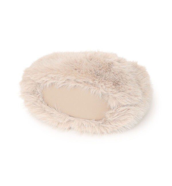 SHIPS any「SHIPS any: 2WAY フェイクファー ギャザー ショルダー バッグ」|ショルダー・メッセンジャー|