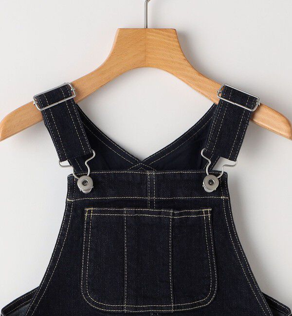 SHIPS KIDS「SHIPS KIDS:100～130cm /デニム オーバーオール スカート」|ジャンパースカート|
