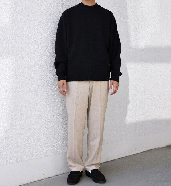 SHIPS any「SHIPS any: 360&deg; THE CIRCLE STRETCH ウールライク イージーパンツ(セットアップ対応)◇」|チノ|