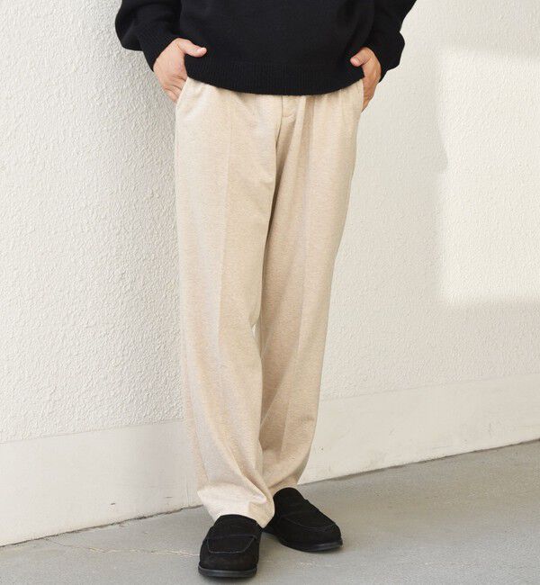 SHIPS any「SHIPS any: 360&deg; THE CIRCLE STRETCH ウールライク イージーパンツ(セットアップ対応)◇」|チノ|