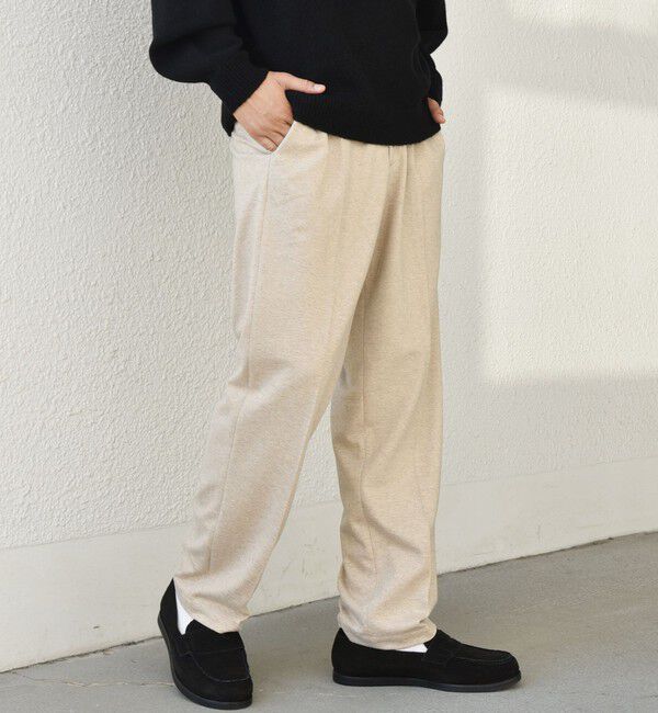 SHIPS any「SHIPS any: 360&deg; THE CIRCLE STRETCH ウールライク イージーパンツ(セットアップ対応)◇」|チノ|